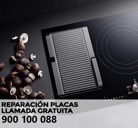 Reparación averías placa de cocción Vanguard